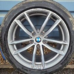 Genuine BMW 5 series Style 662M 18 alloy wheels & tyres g30 series msport 5x112