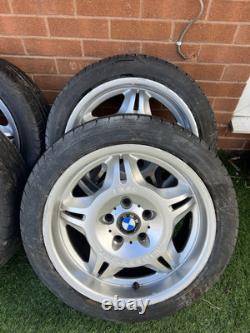 Genuine BMW E36 M3 17 Style 24M Alloy Wheels Set