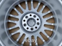 Genuine BMW E46 3-Series MV1 Style 72M 18 Staggered Alloys Wheels Rims Silver