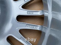 Genuine BMW E46 3-Series MV1 Style 72M 18 Staggered Alloys Wheels Rims Silver