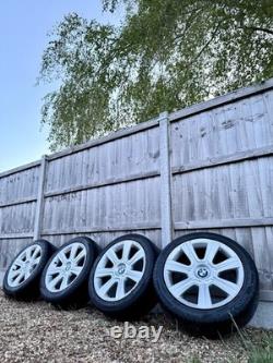 Genuine BMW E46 / E36 Style 96 17 8J ET47 Alloy Wheels & Tyres
