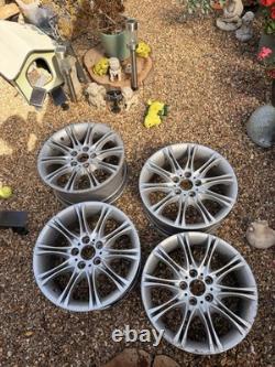 Genuine BMW E46 MV2 Style 135 Alloy Wheels 18 Staggered 8J 8.5J OEM Set x4