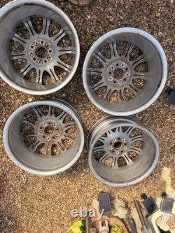 Genuine BMW E46 MV2 Style 135 Alloy Wheels 18 Staggered 8J 8.5J OEM Set x4