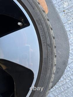 Genuine BMW I8 Alloy Wheels style 444 & yoko winter tyres. 215 45 R20 TPM 7+mm