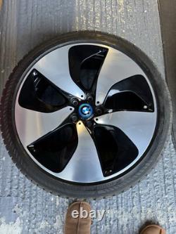 Genuine BMW I8 Alloy Wheels style 444 & yoko winter tyres. 215 45 R20 TPM 7+mm