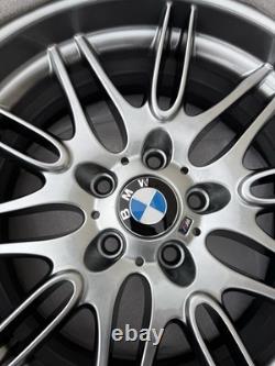 Genuine BMW OEM Style 65 Staggered Alloy Wheels Fully Restored