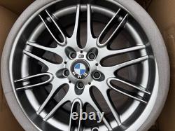Genuine BMW OEM Style 65 Staggered Alloy Wheels Fully Restored