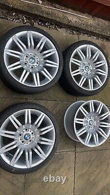 Genuine BMW Spider Alloy Wheels. Style 172 Fits 5 Series E60 E61