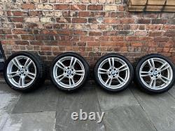 Genuine BMW Style 400M /M Star Spoke 400 Alloy Wheels Staggered Set of 4 F30 F31