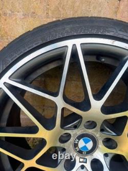 Genuine BMW Style 666M 19-inch polished alloy wheel complete with tyre