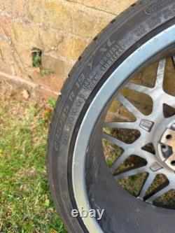 Genuine BMW Style 666M 19-inch polished alloy wheel complete with tyre