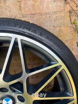 Genuine BMW Style 666M 19-inch polished alloy wheel complete with tyre
