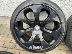 Genuine BMW alloy wheels 19 style 121 black ellipsoid, with tyres, 5x120, 8.5/9
