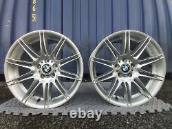 Genuine Bmw 19'' Style 225 Mv4 Alloy Wheels No Cracks 3 Series E90 E91 E92 E93