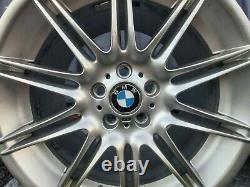 Genuine Bmw 19'' Style 225 Mv4 Alloy Wheels No Cracks 3 Series E90 E91 E92 E93