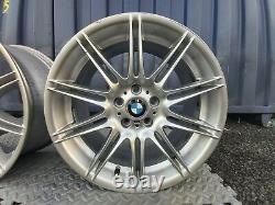 Genuine Bmw 19'' Style 225 Mv4 Alloy Wheels No Cracks 3 Series E90 E91 E92 E93