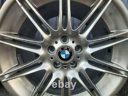 Genuine Bmw 19'' Style 225 Mv4 Alloy Wheels No Cracks 3 Series E90 E91 E92 E93