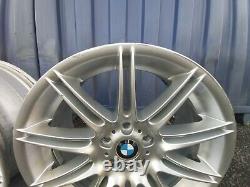 Genuine Bmw 19'' Style 225 Mv4 Alloy Wheels No Cracks 3 Series E90 E91 E92 E93