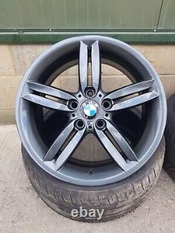 Genuine Bmw 4x18 Style 208m Refurbished Anthracite Alloy Wheels E81 F20 F87