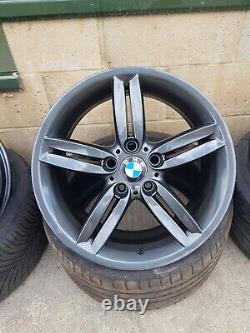 Genuine Bmw 4x18 Style 208m Refurbished Anthracite Alloy Wheels E81 F20 F87