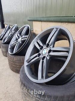 Genuine Bmw 4x18 Style 208m Refurbished Anthracite Alloy Wheels E81 F20 F87