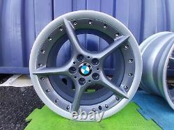 Genuine Bmw Bbs Split 18 Style 108 Alloy Wheels 1 2 3 Z3 Z4 Series E85 E86 E90