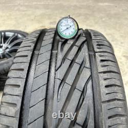Genuine Bmw E60 E61 Mv2 Style 135 18 Alloy Wheels & Uniroyal 245/40r18 Tyres