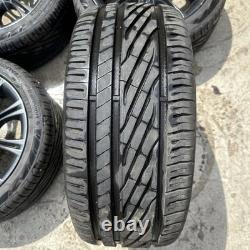 Genuine Bmw E60 E61 Mv2 Style 135 18 Alloy Wheels & Uniroyal 245/40r18 Tyres