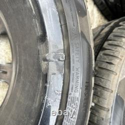 Genuine Bmw E60 E61 Mv2 Style 135 18 Alloy Wheels & Uniroyal 245/40r18 Tyres