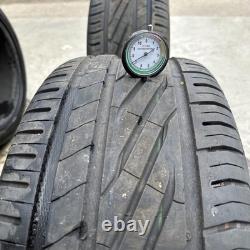 Genuine Bmw E60 E61 Mv2 Style 135 18 Alloy Wheels & Uniroyal 245/40r18 Tyres