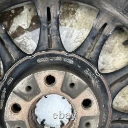 Genuine Bmw E60 E61 Mv2 Style 135 18 Alloy Wheels & Uniroyal 245/40r18 Tyres