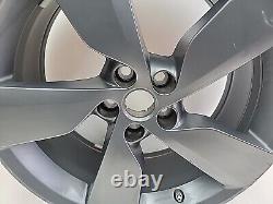 Genuine Jaguar E Pace 19 Alloy Wheels Satin Dark Grey Style 5049 J9c3-da Oem