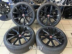 Genuine Jaguar F Pace Svr 22 Alloy Wheels & Pirelli Tyres Biganun Style 5081