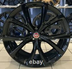 Genuine Jaguar F Pace Svr 22 Alloy Wheels & Pirelli Tyres Biganun Style 5081