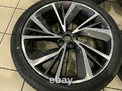Genuine Jaguar I Pace 22 Alloy Wheels & Tyres Style 5056 Anthracite Polished