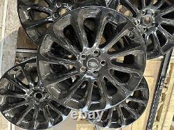 Genuine Land Rover 5x Style 1065 20 Alloy Wheels Defender L663 Gloss Black