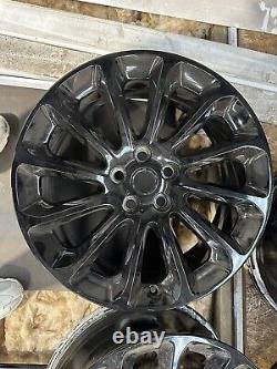 Genuine Land Rover 5x Style 1065 20 Alloy Wheels Defender L663 Gloss Black