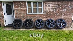 Genuine Land Rover Defender 2023, 22 Alloy Wheels Style 5098 Gloss Black Qty5