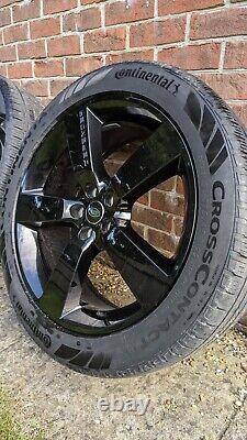 Genuine Land Rover Defender 2023, 22 Alloy Wheels Style 5098 Gloss Black Qty5