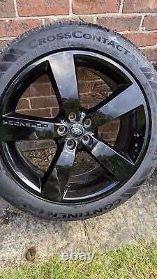 Genuine Land Rover Defender 2023, 22 Alloy Wheels Style 5098 Gloss Black Qty5