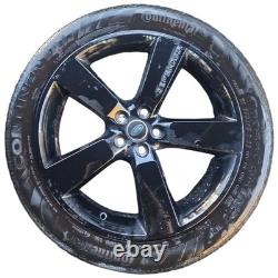 Genuine Land Rover Defender 22 Alloy Wheels Style 5098 Gloss Black & Conti's