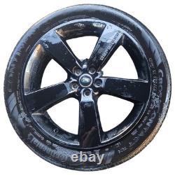 Genuine Land Rover Defender 22 Alloy Wheels Style 5098 Gloss Black & Conti's