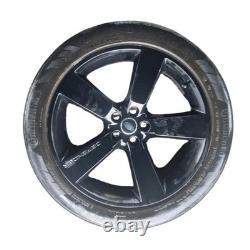 Genuine Land Rover Defender 22 Alloy Wheels Style 5098 Gloss Black & Conti's