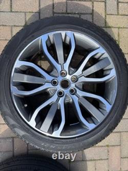 Genuine Land Rover Range Rover Sport L494 Alloy Wheels Style 5007 With Tyres 21
