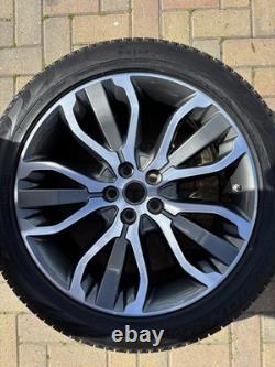 Genuine Land Rover Range Rover Sport L494 Alloy Wheels Style 5007 With Tyres 21