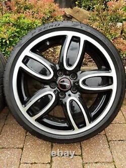 Genuine Mini JCW 18 509 Style Cup Alloy Wheels with Pirelli Runflat Tyres