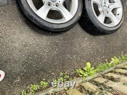 Genuine OEM BMW 3 SERIES E90 E91 E92 E93'17' STYLE 157 ALLOY WHEELS WITH TYRES