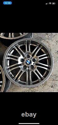 Genuine OEM BMW E46 M3 18 5 X 120 Staggered Style 67 Alloy Wheels