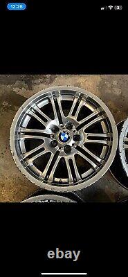 Genuine OEM BMW E46 M3 18 5 X 120 Staggered Style 67 Alloy Wheels