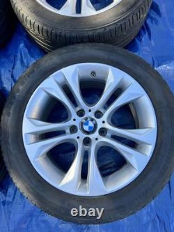 Genuine OEM BMW X3 Style 605 18 Alloy Wheels & Tyres 6862886 F25/F26 -5x120